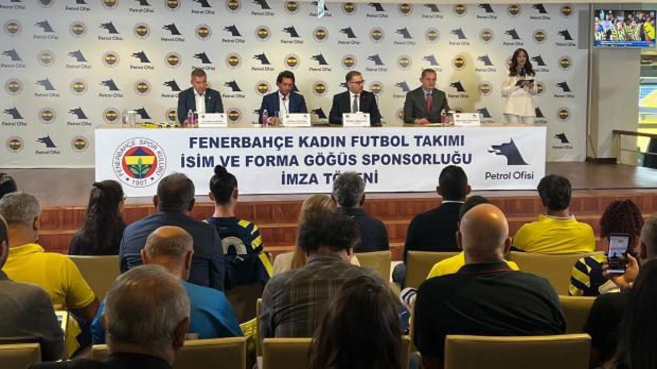 Fenerbahçe ile Petrol Ofisi arasında sponsorluk anlaşması yapıldı