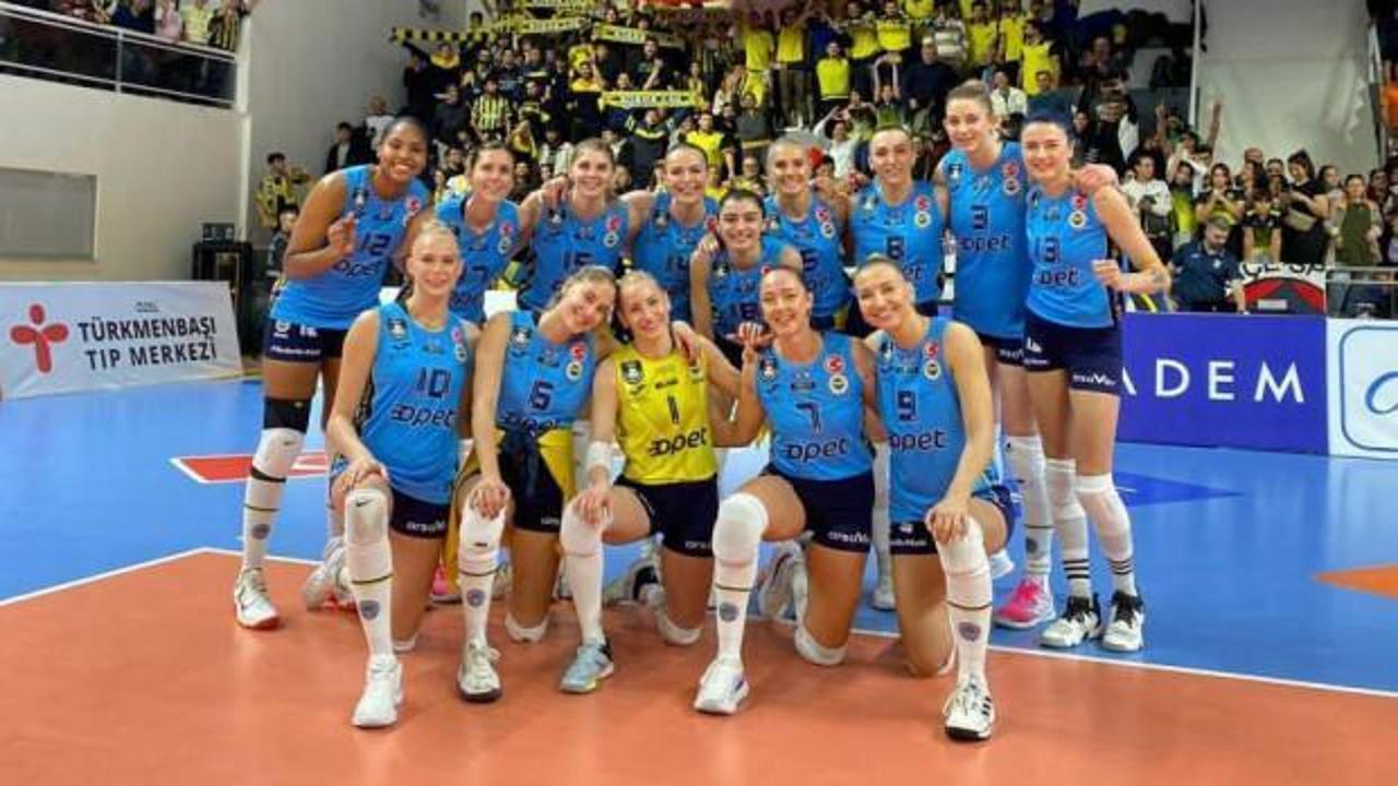 Fenerbahçe Opet, ligde ilk yarıyı lider tamamladı
