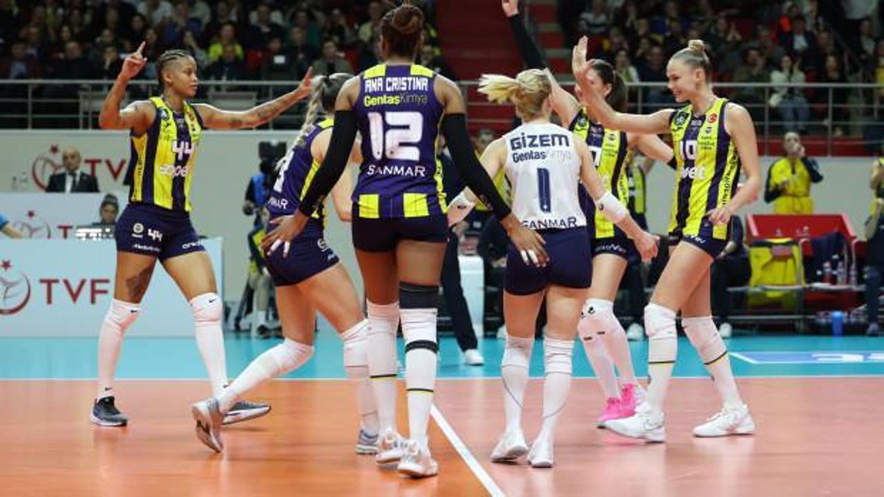 Fenerbahçe Opet, VakıfBank'ı devirdi!