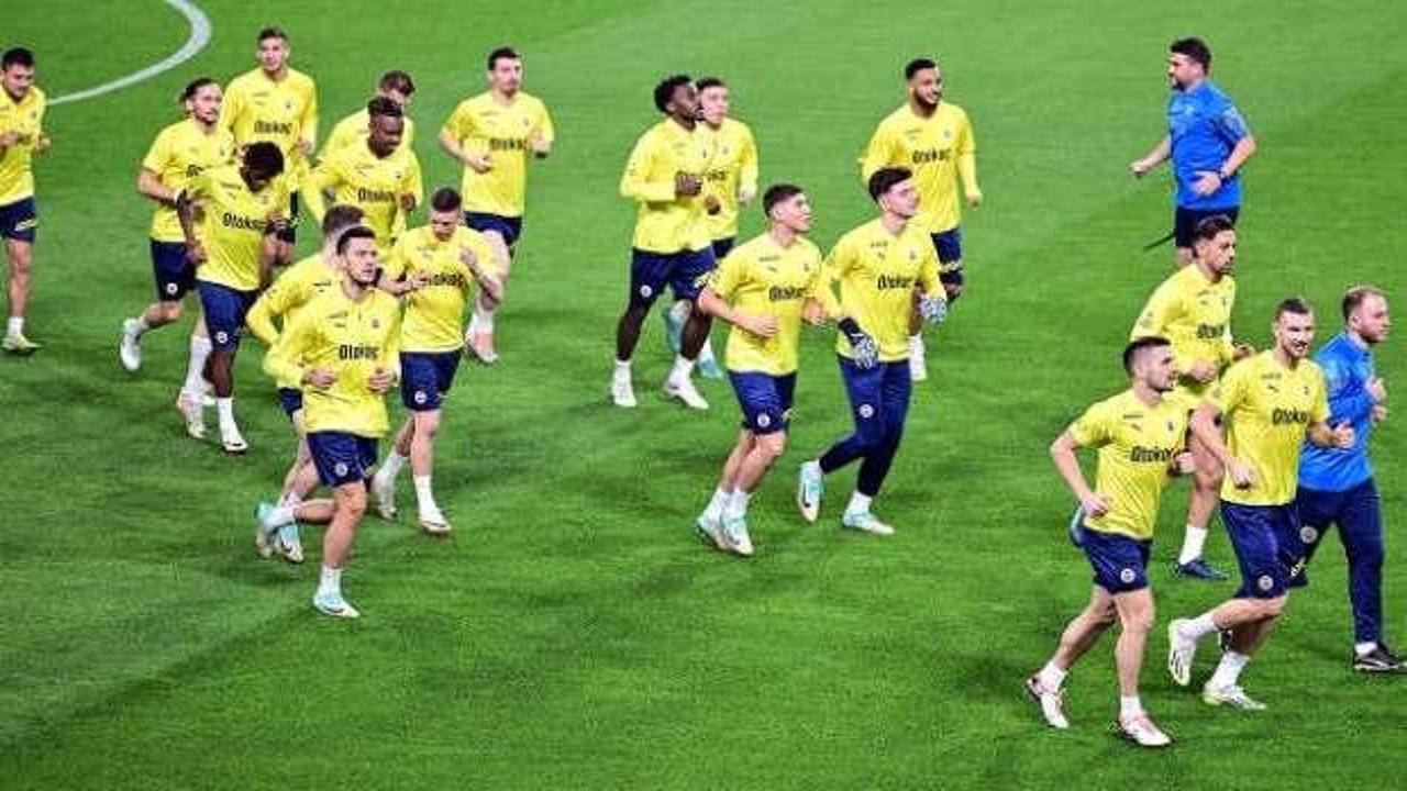 Fenerbahçe Süper Kupa maçına hazır