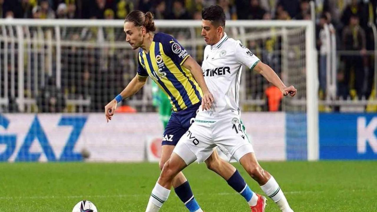 Fenerbahçe'de, Konyaspor karşısında 4 eksik!