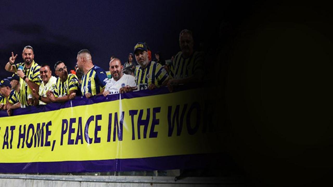 Fenerbahçe'nin barış mesajına Güney Kıbrıs'ta skandal cevap!