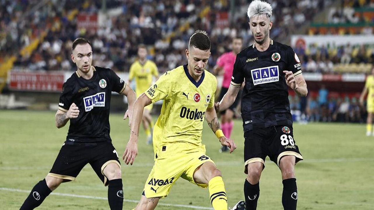 Fenerbahçe'nin rakibi Alanyaspor! Üç önemli eksik