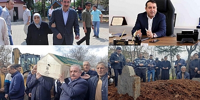 Fesih Zeki Mert, Cevdet Yılmaz'ın annesinin taziyesine katıldı.