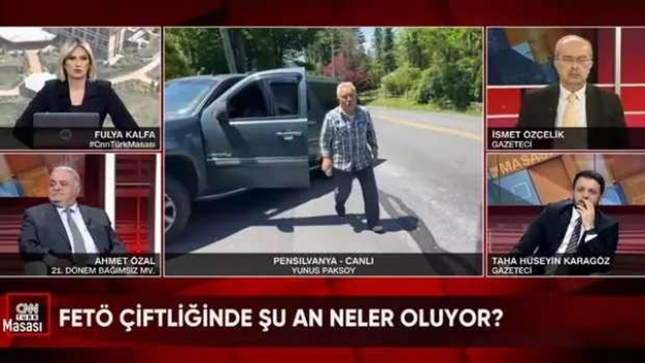FETÖ karargahını görüntüleyen CNN TÜRK'e saldırı! Altun'dan geçmiş olsun mesajı