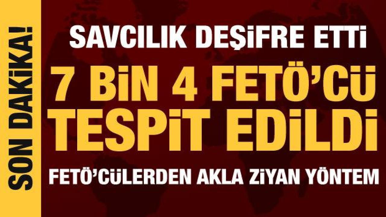 FETÖ'ye sınav soruşturması: 7 bin kişi tespit edildi