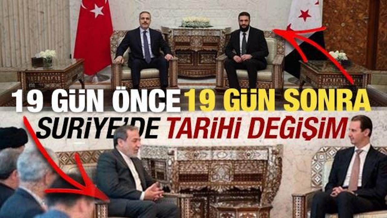 Fidan işe Şara, Esed ve Arakçi’nin 19 gün önce görüştüğü yerde bir arada