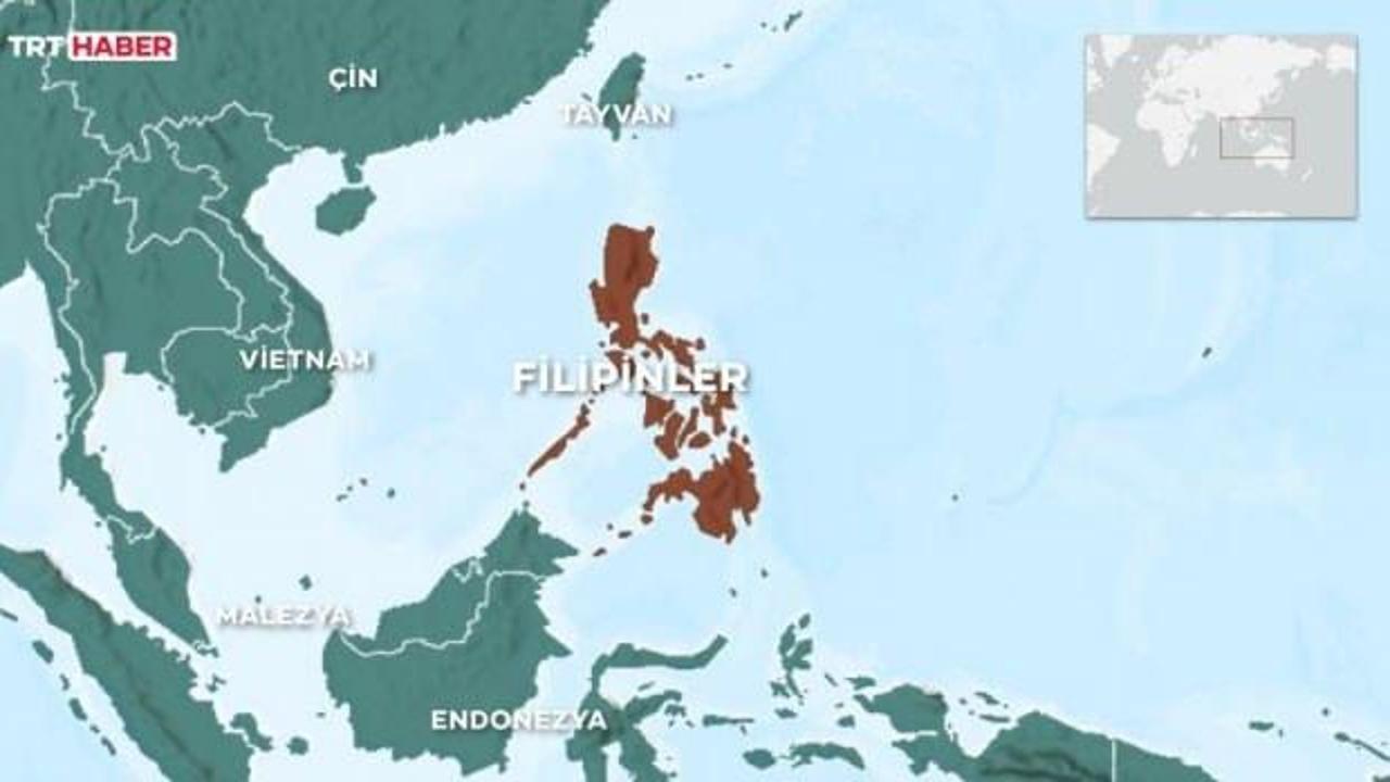 Filipinler'de  helikopter düştü! Pilot kazada yaşamını yitirdi!