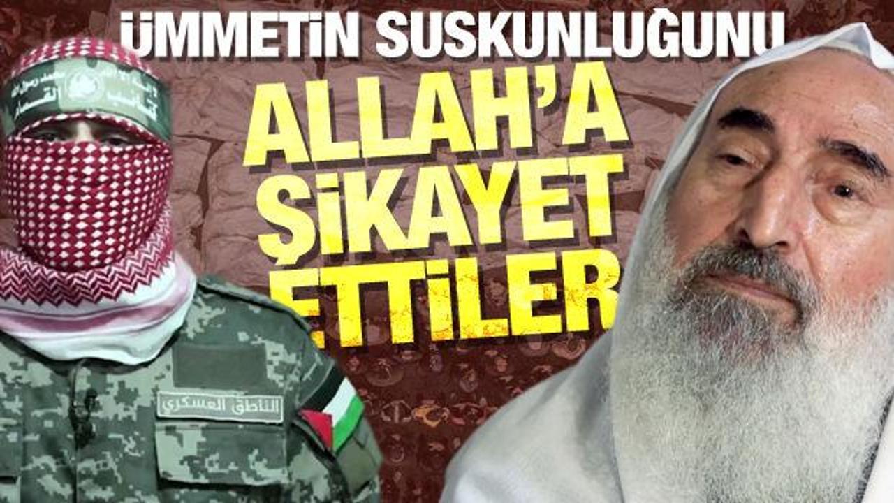 Filistin’de iki lider, aynı sitem: Ümmetin suskunluğundan böyle şikayetçi oldular