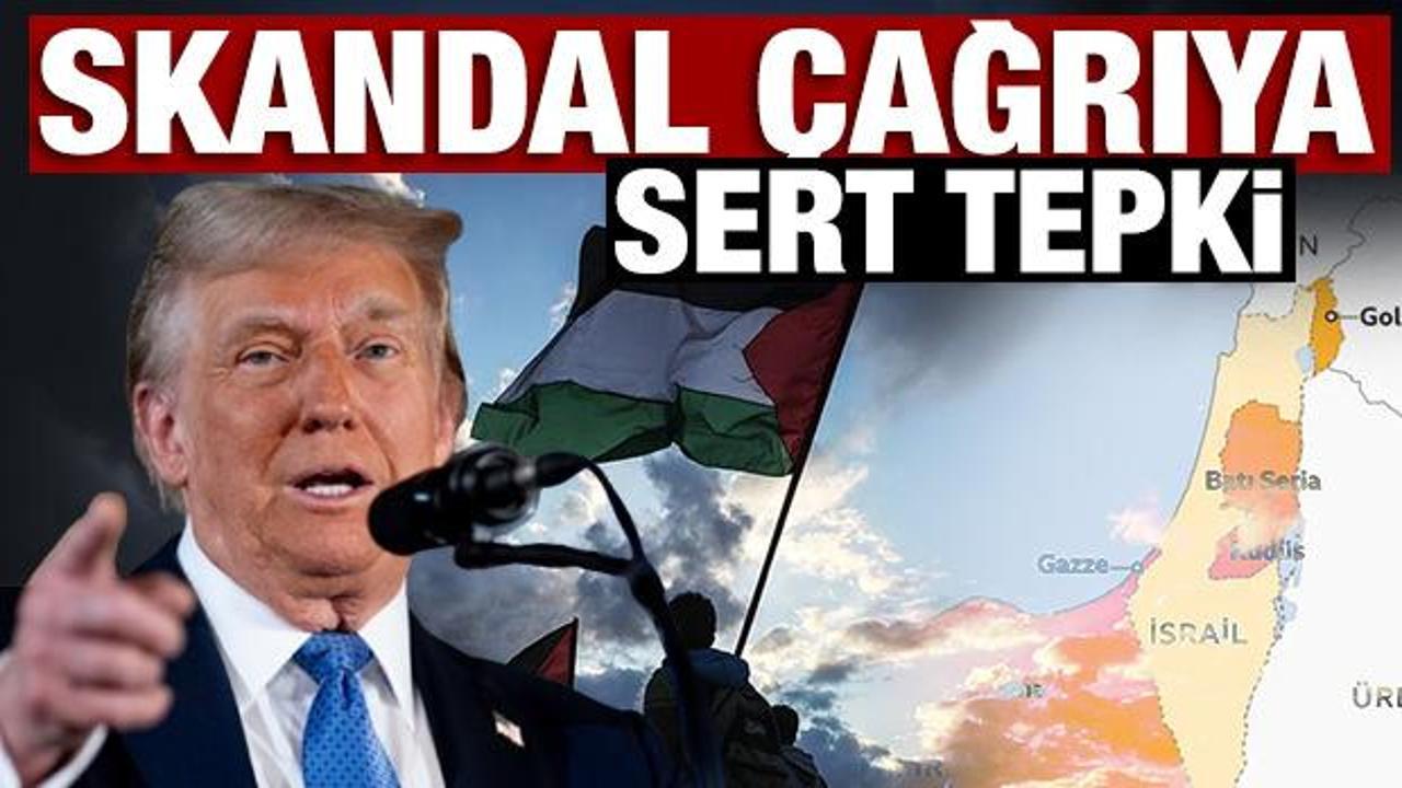 Filistinlilerden Trump'ın Gazze'yi tahliye etme çağrısına sert tepki