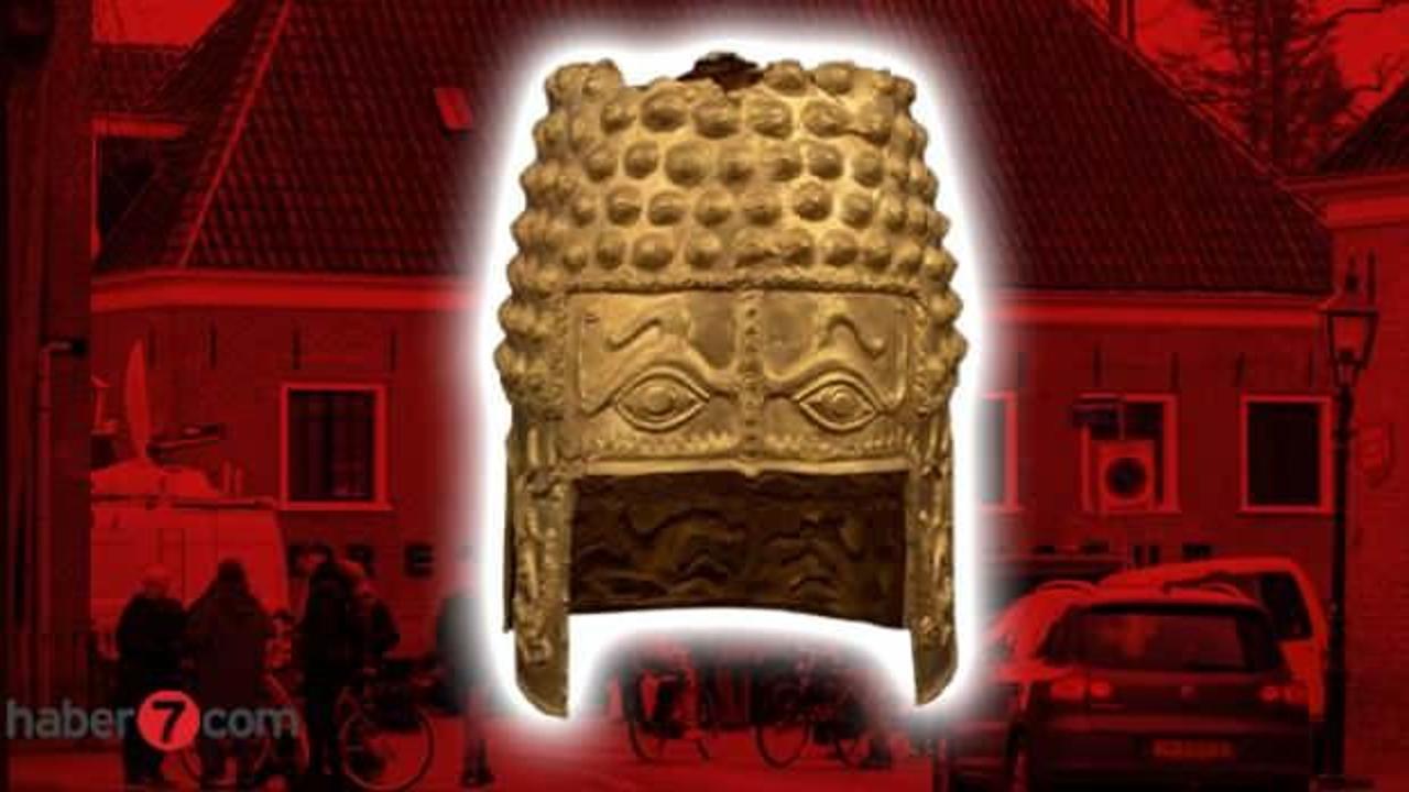 Film gibi soygun: Hollanda'da 2500 yıllık tarihi miğferi çaldılar!