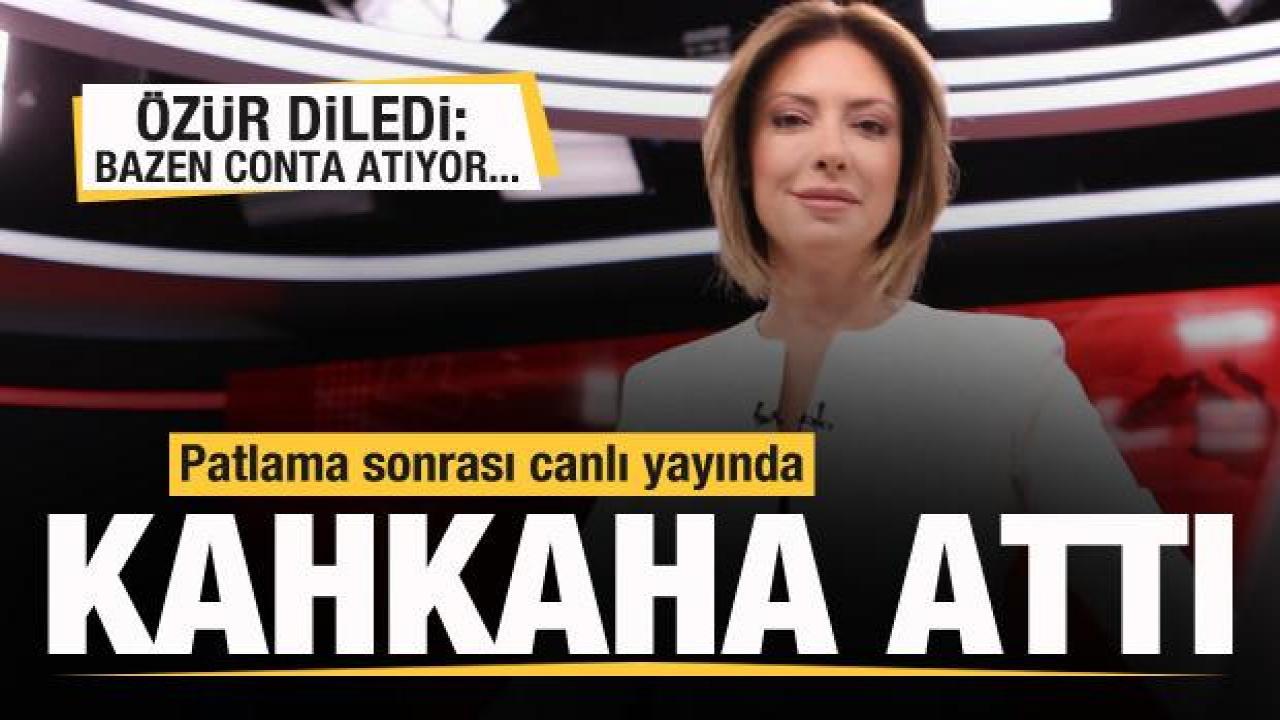 FOX TV'de Gülbin Tosun canlı yayında kahkaha attı! Özür dilemek zorunda kaldı