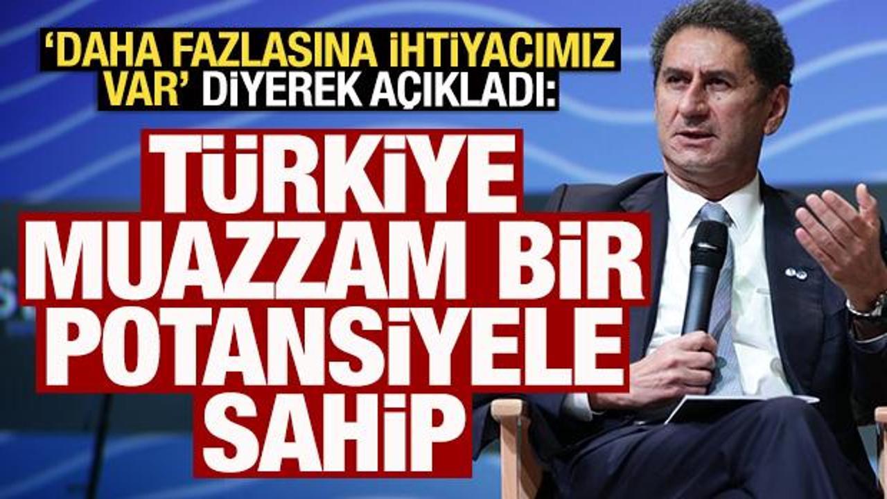 Francesco La Camera: 'Türkiye muazzam bir potansiyele sahip'