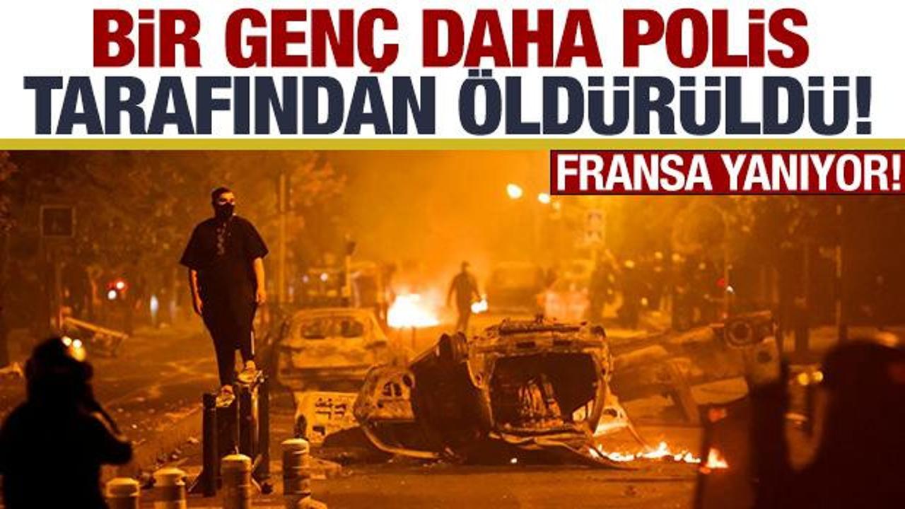 Fransa Marsilya'da 27 yaşındaki bir genç polisin plastik mermisiyle hayatını kaybetti