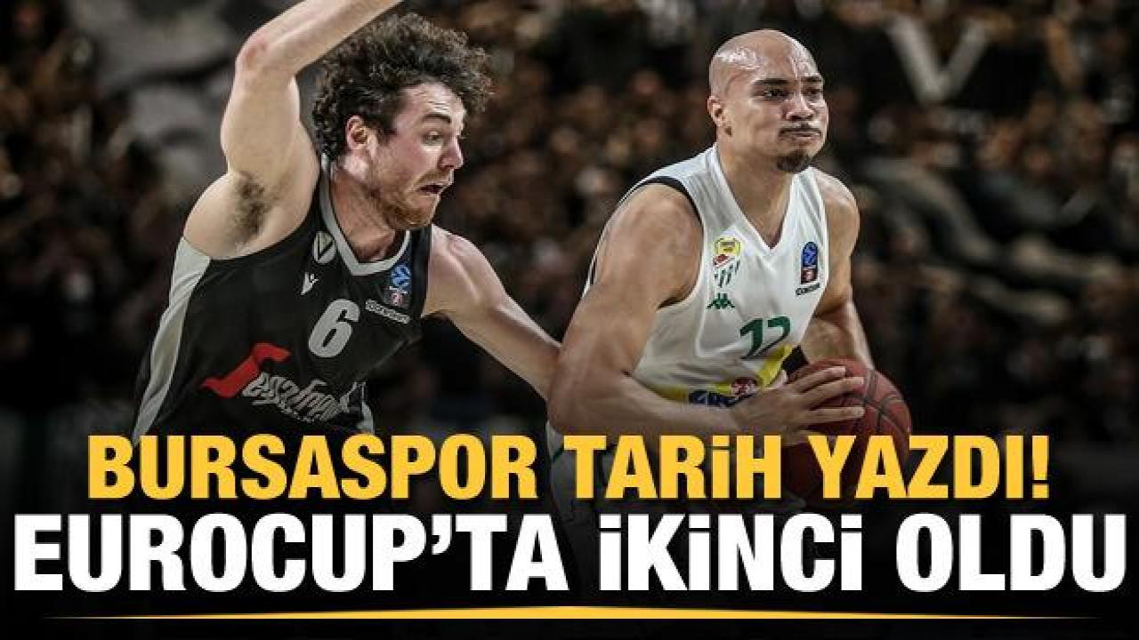 Frutti Extra Bursaspor, EuroCup'da ikinci oldu!