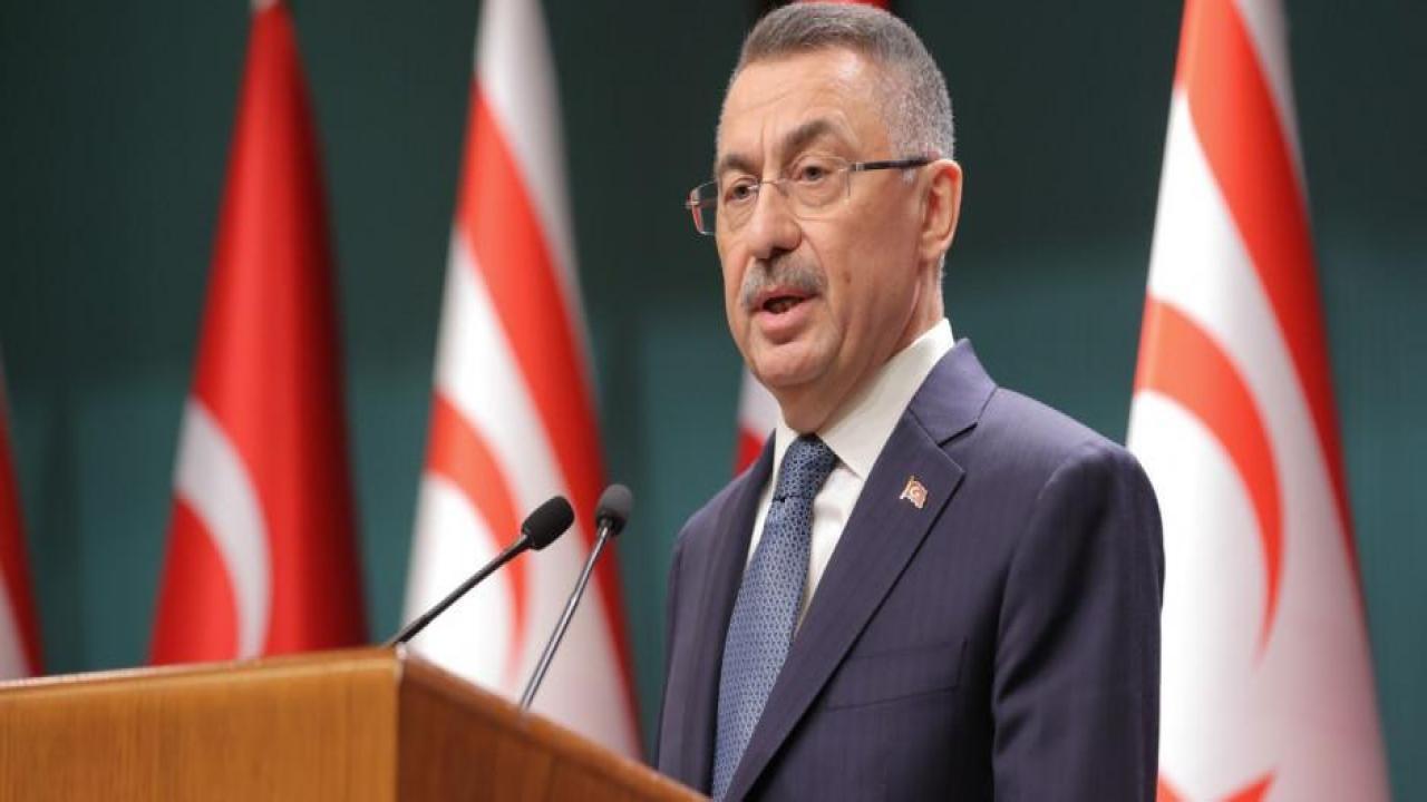 Fuat Oktay'dan 'Doğu Akdeniz' açıklaması: Müsaade etmeyeceğiz