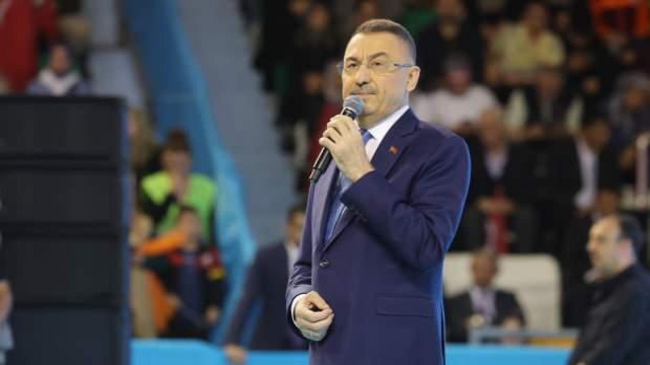 Fuat Oktay'dan Zafer Partisi ile CHP'nin protokolüne tepki