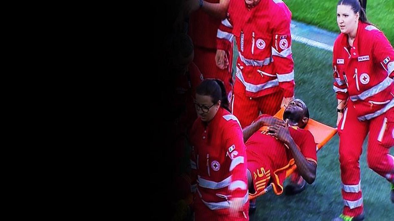 Futbolcu fenalaştı! Dev maç yarıda kaldı