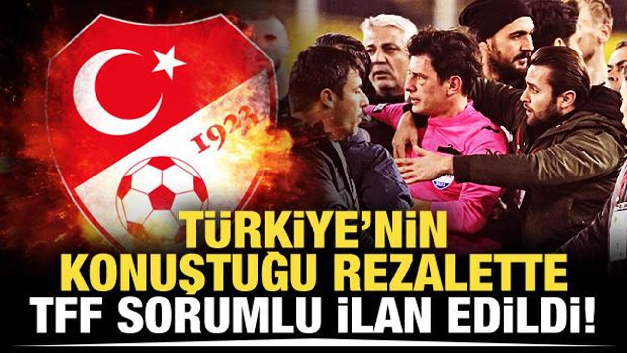 Futbolseverlere göre rezaletin sorumlusu TFF!