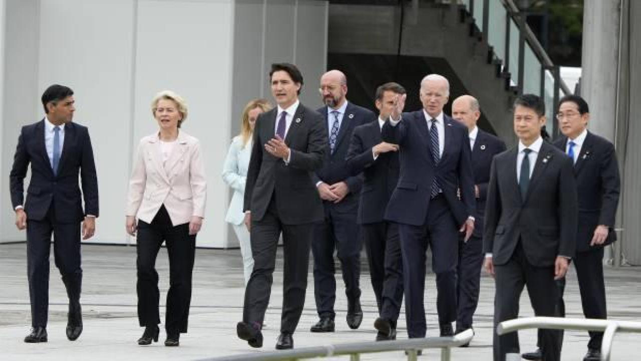 G7 Liderler Zirvesi Japonya'da başladı