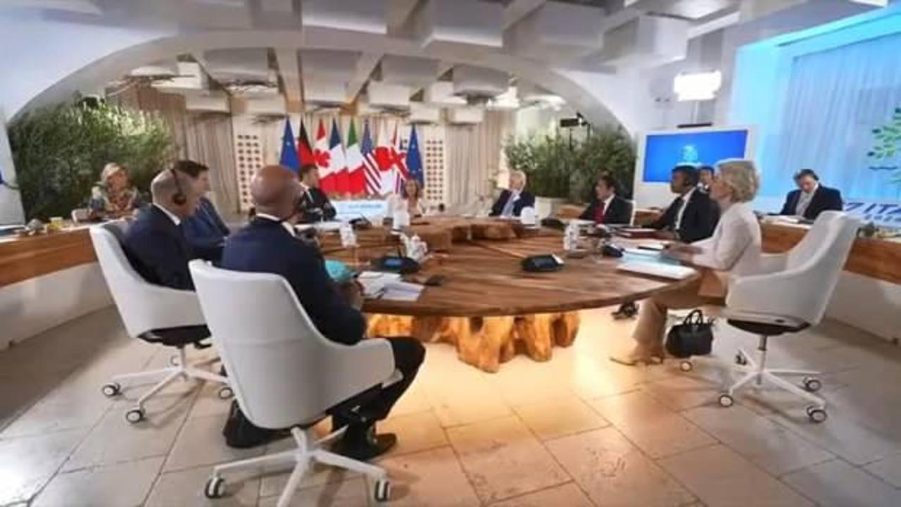 G7 liderleri İtalya’da toplandı