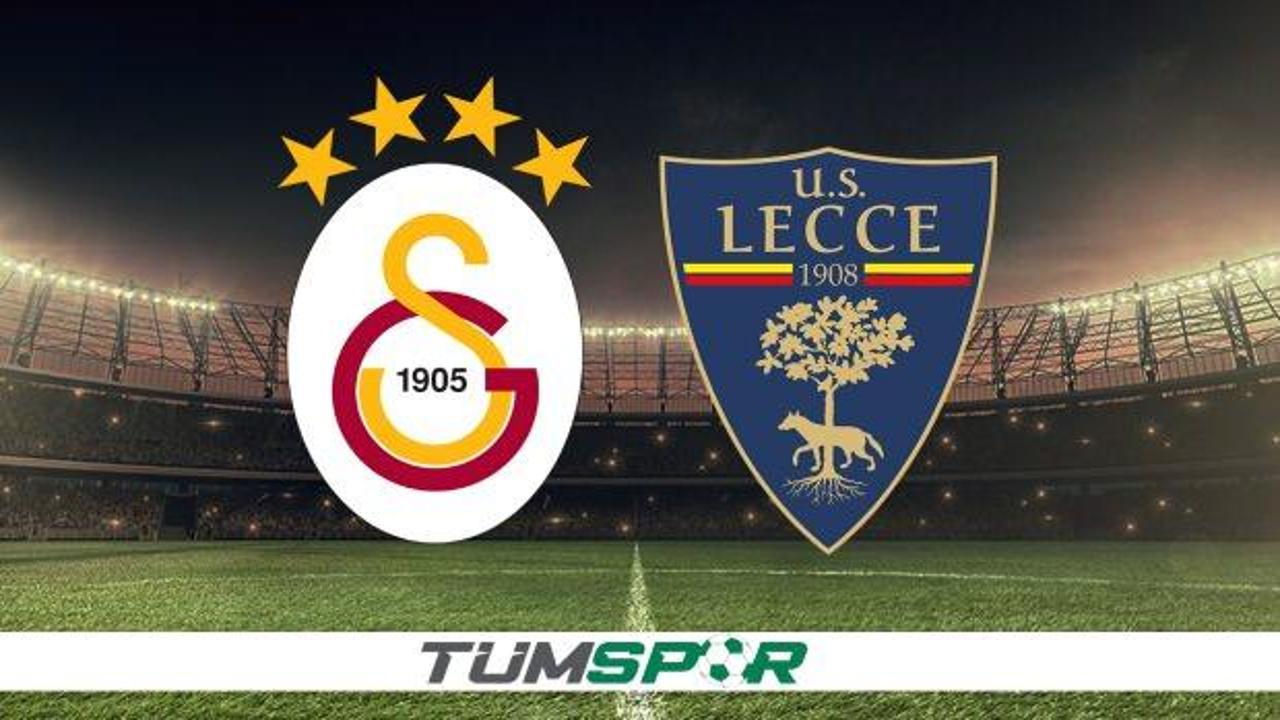 Galatasaray - Lecce maçı hangi kanaldan şifresiz izlenir? GS-Lecce maçı bugün mü, saat kaçta?