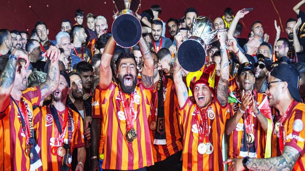 Galatasaray, 24. lig şampiyonluğuyla Avrupa'da ilk 10'da