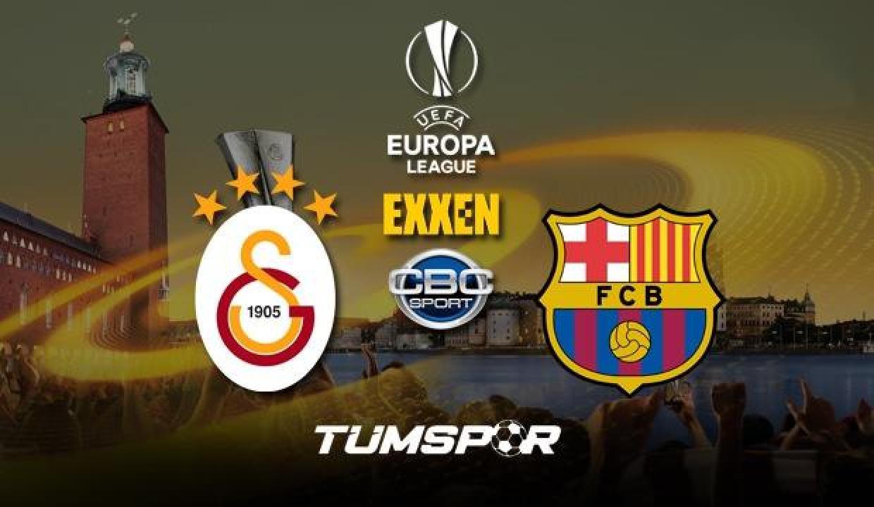 Galatasaray Barcelona Maçı Canlı İzle! Exxen ve CBC Sport HD Maçı Şifresiz Veren Yabancı Kanallar