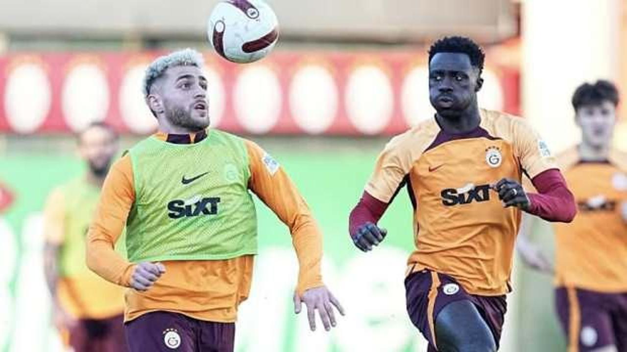 Galatasaray, Fenerbahçe maçı hazırlıklarını sürdürdü