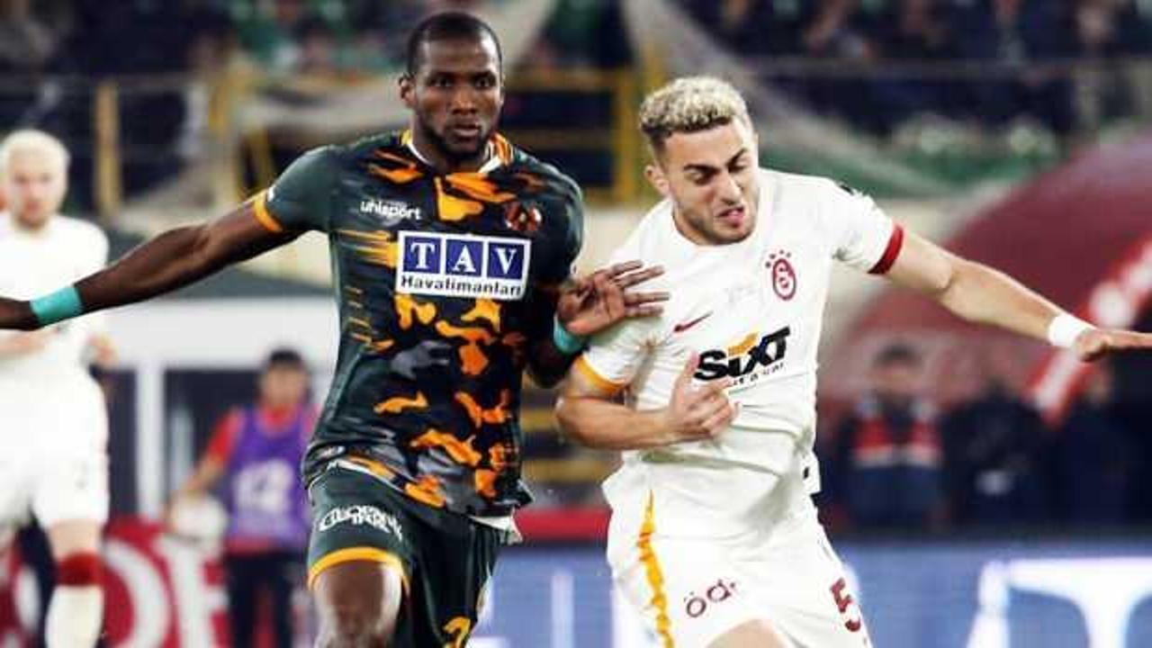 Galatasaray ile Alanyaspor 15. randevuda