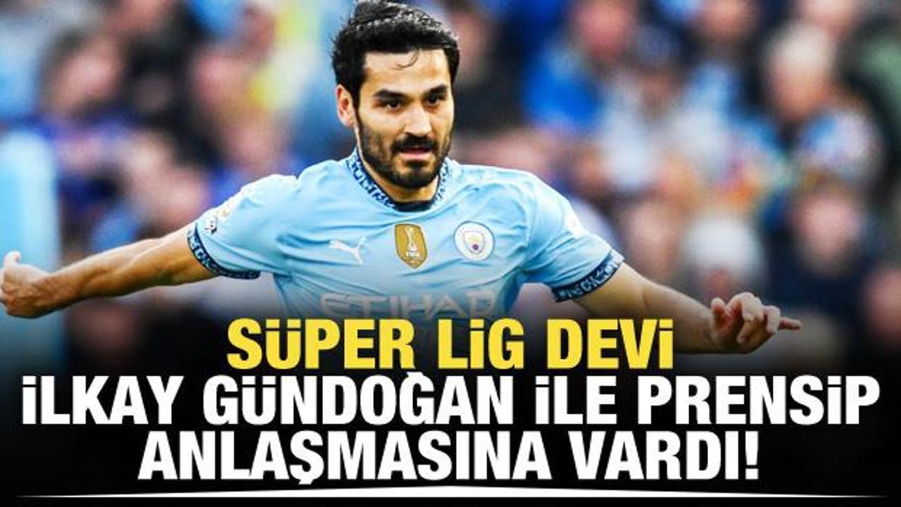 Galatasaray İlkay Gündoğan ile prensip anlaşmasına vardı!