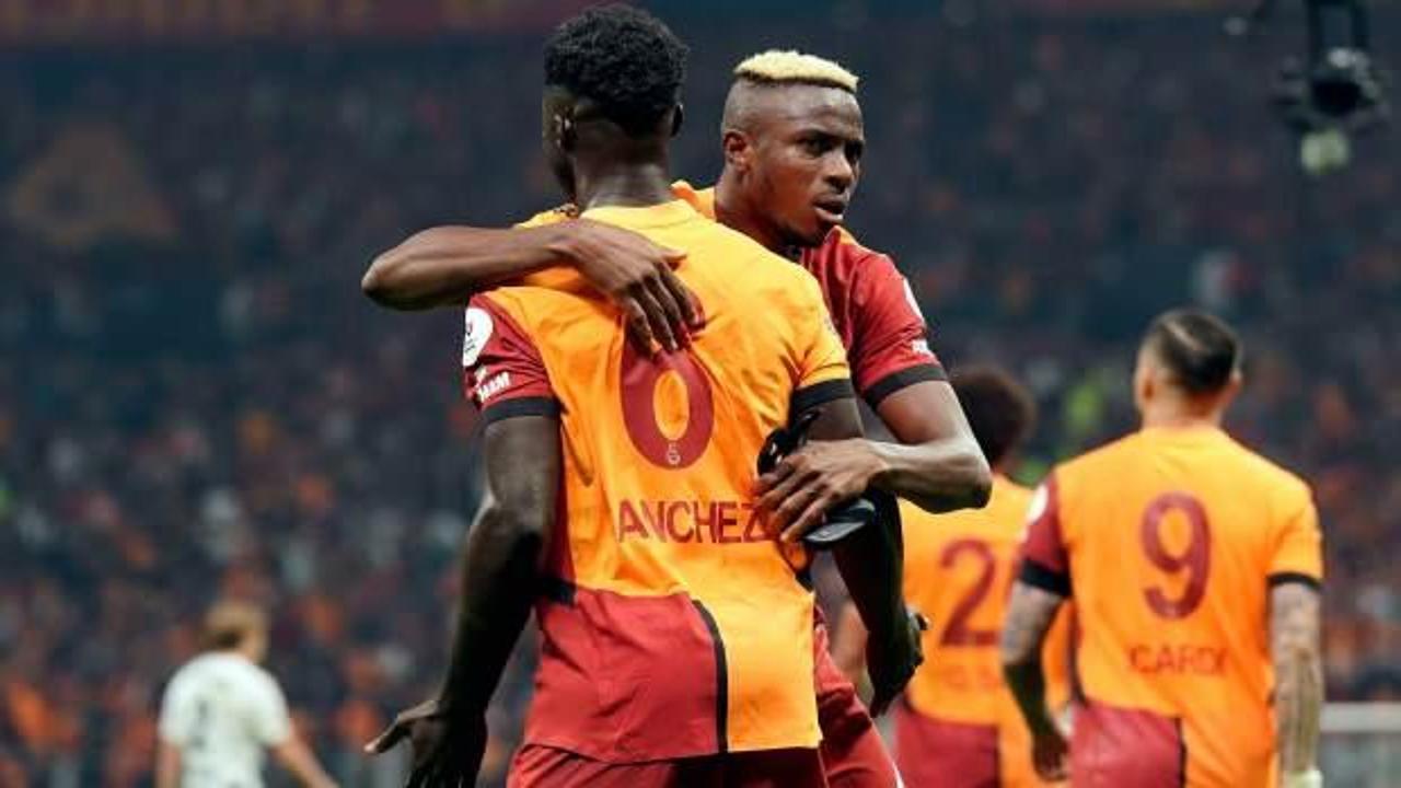 Galatasaray Süper Lig'de yenilgiyi unuttu