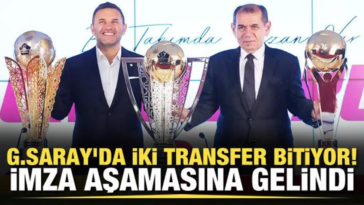 Galatasaray'da iki transfer bitiyor! İmza aşamasına geldi