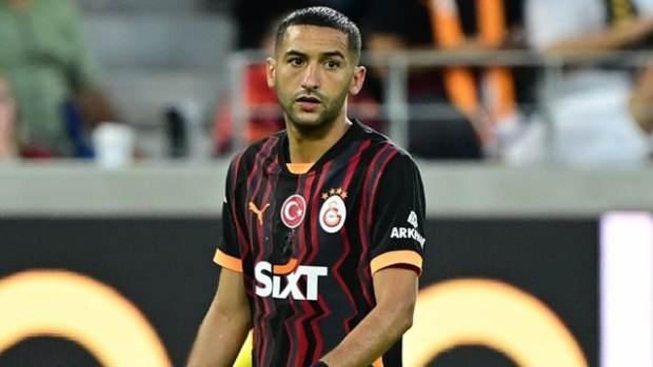 Galatasaray'da Trabzonspor maçı öncesi Ziyech depremi