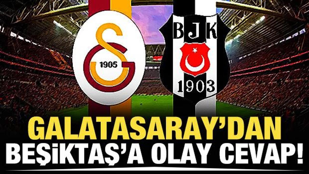 Galatasaray'dan Beşiktaş açıklaması: 