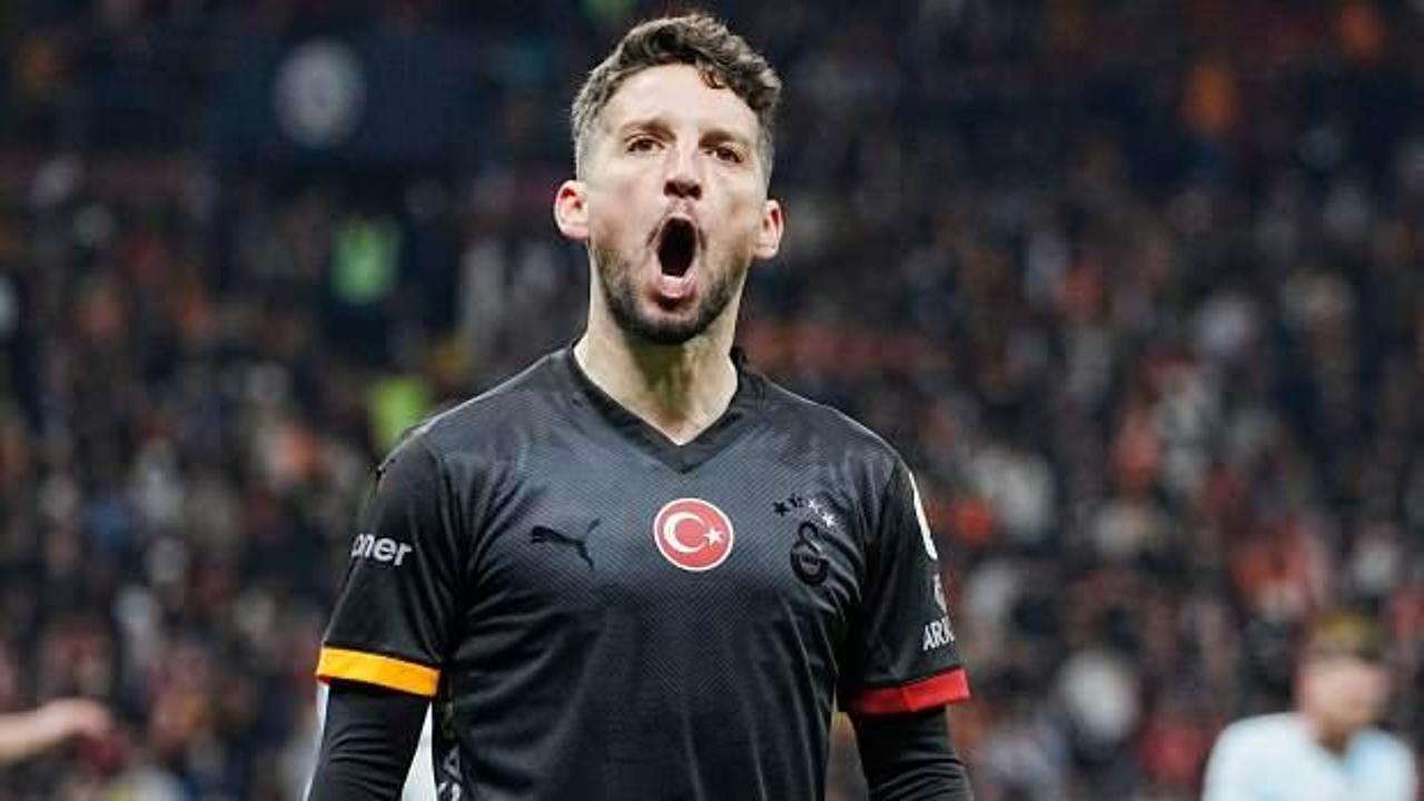 Galatasaray'dan dikkat çeken Mertens paylaşımı