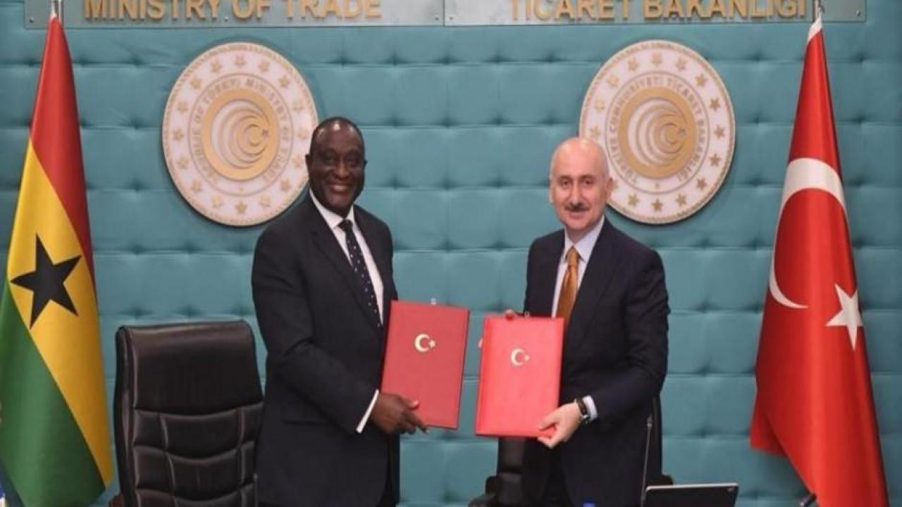 Gana ile ticarette 1 milyar dolar hedefi