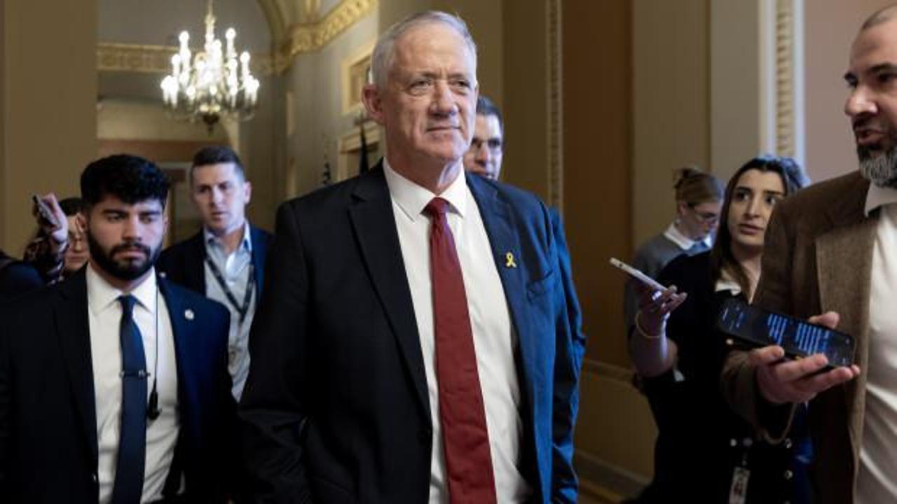 Gantz, Netanyahu'nun tepkisine rağmen Washington temaslarına başladı