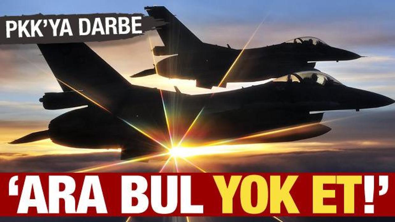 Gara'ya hava harekatı: 9 terörist öldürüldü