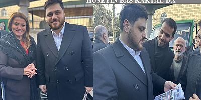 GAZETEMİZİ BTP GENEL BAŞKANI HÜSEYİN BAŞ’A TAKDİM ETTİK