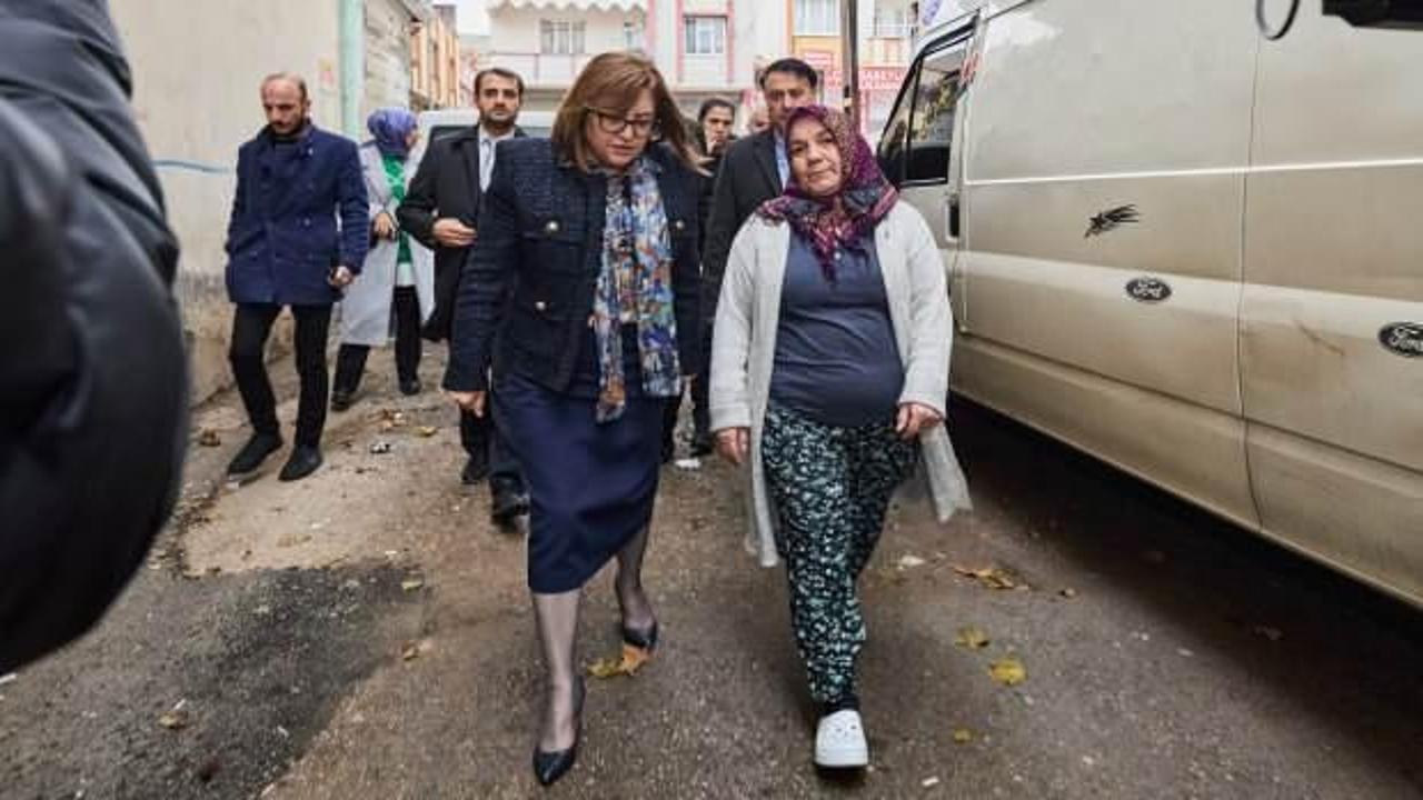 Gaziantep Büyükşehir'den su baskını olan evlere destek! Başkan Şahin tek tek ziyaret etti