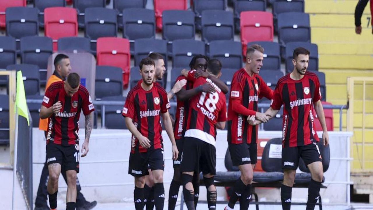 Gaziantep FK, 3 puanı 3 golle aldı