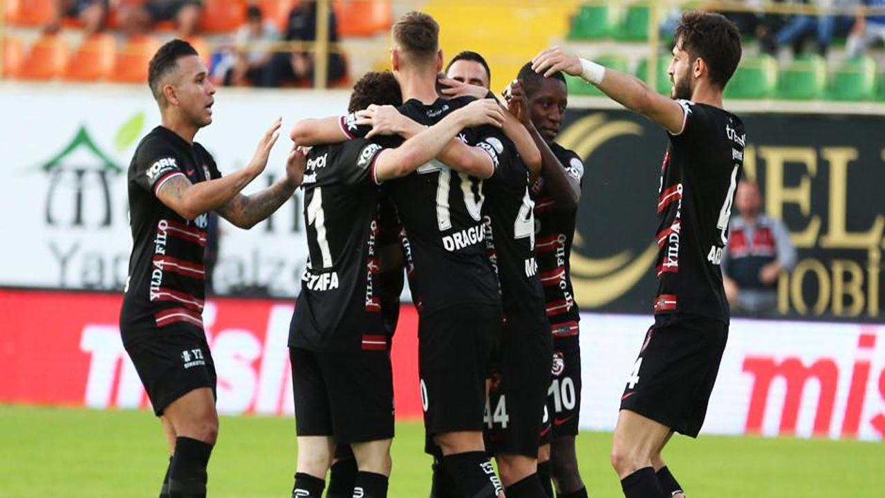 Gaziantep FK, Alanya'da fişi ilk yarıda çekti!