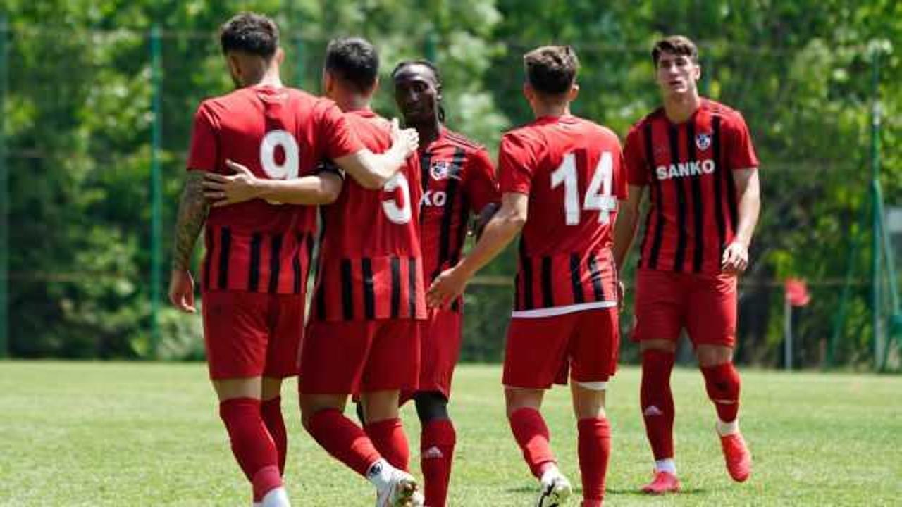 Gaziantep FK hazırlık maçında galip