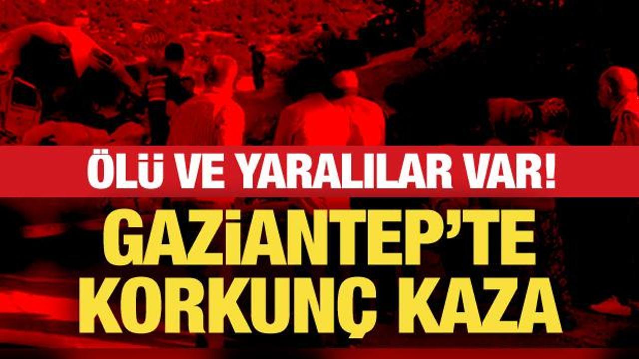 Gaziantep'te kamyon yoldaki araçlara çarptı: 5 ölü, 17 yaralı