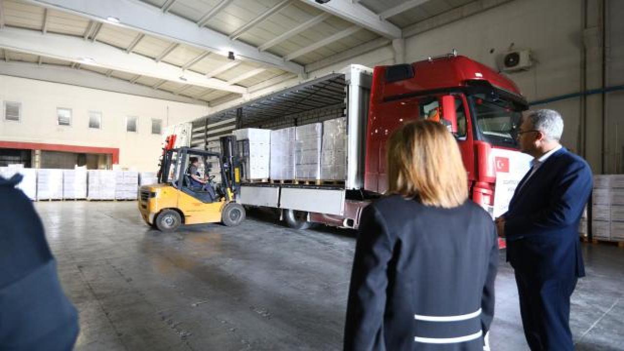 Gaziantep'ten kardeş Kharkiv'e yardım eli
