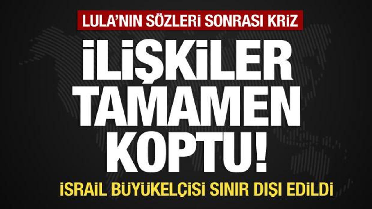 Gazze için ilişkiler tamamen koptu! İsrail büyükelçisini sınır dışı ettiler