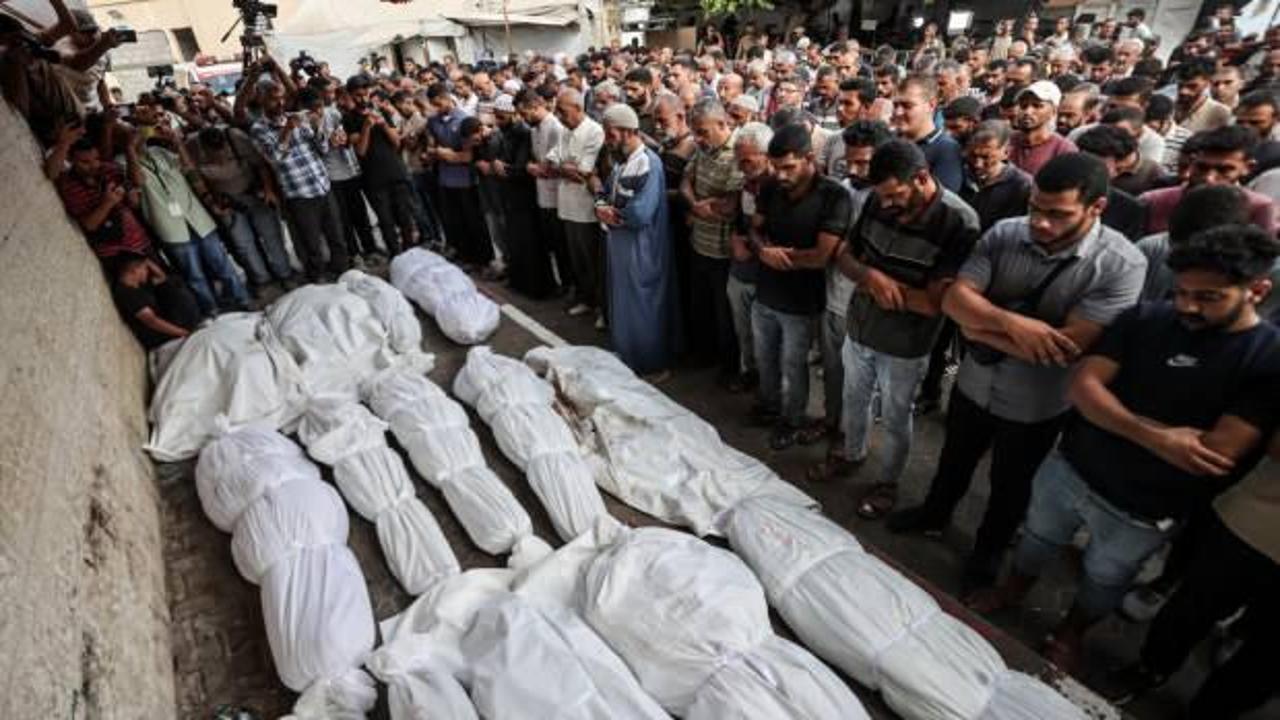 Gazze'de can kaybı 40 bin 74'e yükseldi