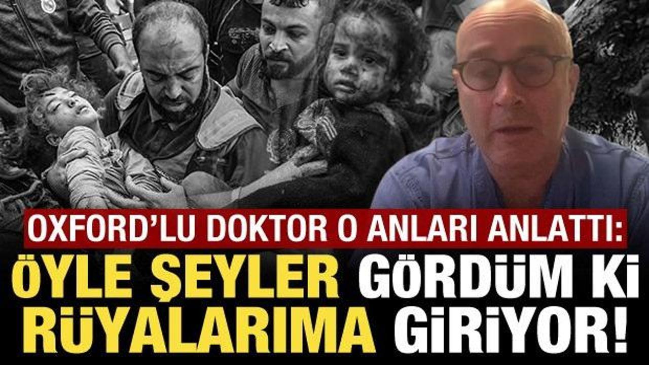 Gazze'deki doktorlar vahşeti ve çöken sağlık hizmetini anlatıyor