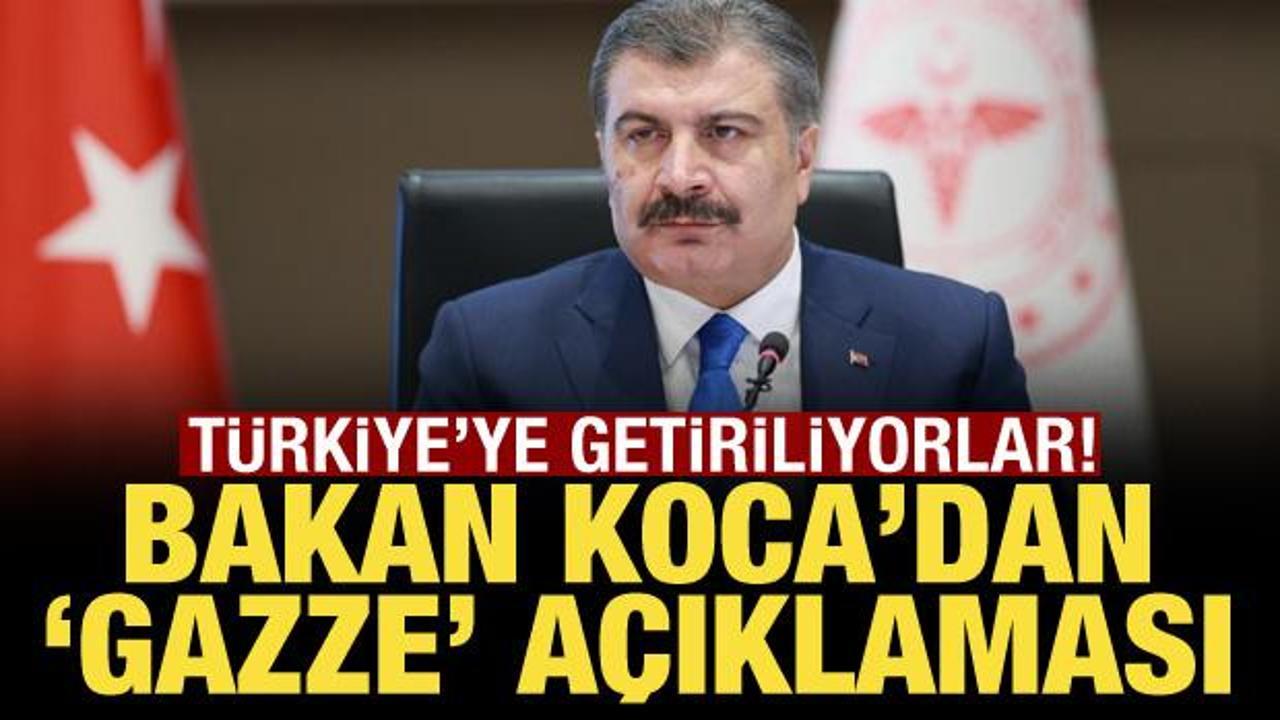 Gazzeli kanser hastaları Türkiye'ye getiriliyor